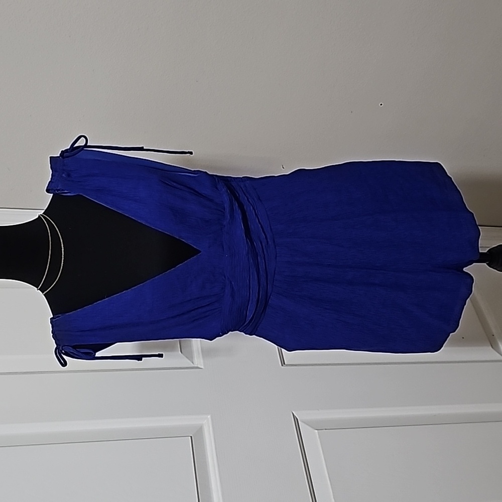 NWT - Blue shorts romper - S